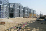 A construção de aço trabalha prédios de apartamentos pré-fabricados/casas modulares