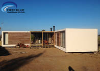 Casas pré-fabricadas modernas da construção de aço, planos da casa do bungalow de Uruguai