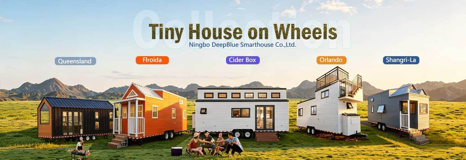 Casa minúscula pré-fabricada