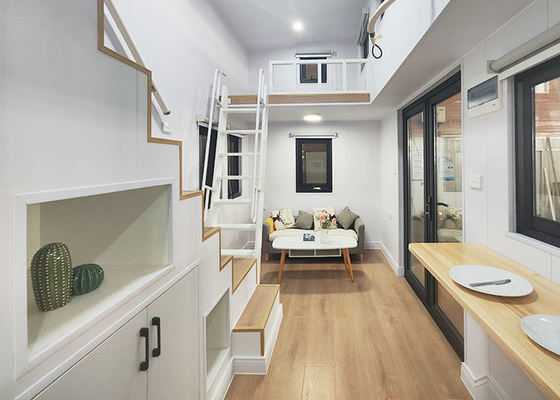 Prefab Trailer House Tiny House  On Wheels Hot Selling Mobile Tiny Home