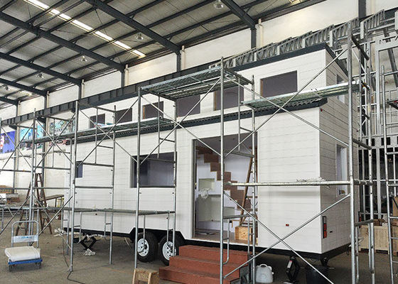 Prefab Trailer House Tiny House  On Wheels Hot Selling Mobile Tiny Home