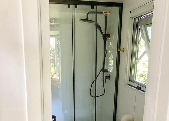  Prefab House Modular Tiny House On Wheels With As/US Standard Light Steel Frame