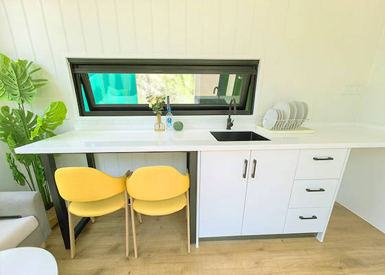 Hot Selling Modular Home On Wheels Prefabricated Tiny Steel Structure Mobile House