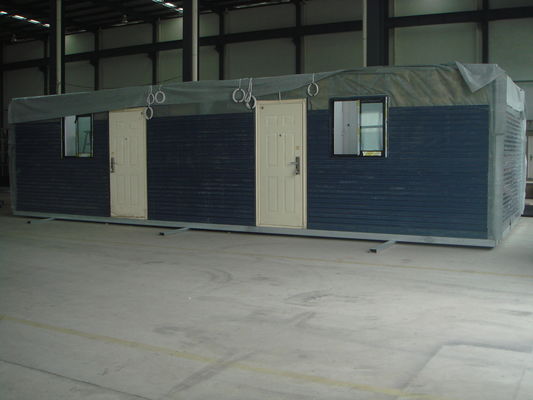 Moistureproof Prefab Modular Homes Prefabricated Light Steel House Fireproof Granny Flat