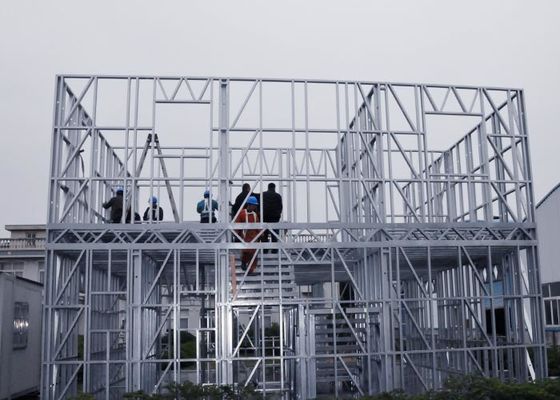 Australia Standard Panelized System Luxury Light Steel Frame Prefabricated Houses