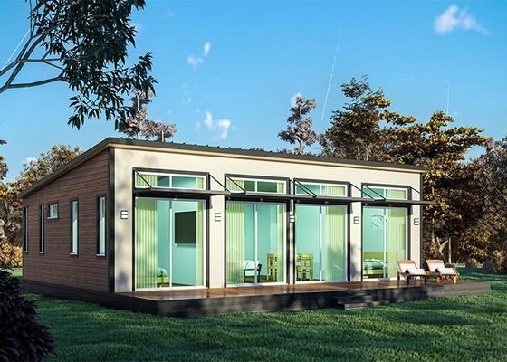 Mobile Tiny Prefab Studio Modular Casa Casa de Aço Kit Para Construir Quadro de Luz Chapa de CFC