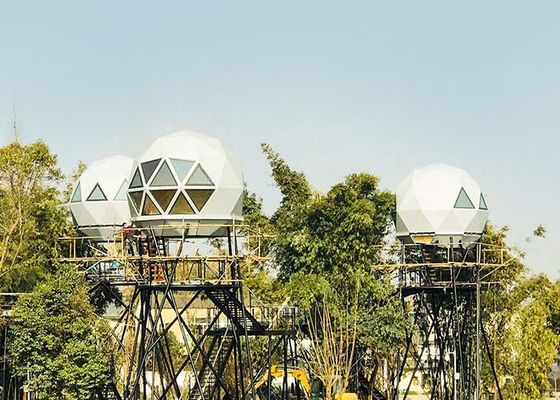 Prefab Wooden Dome House: A Cool Cabin Tree Dome House For Airbnb