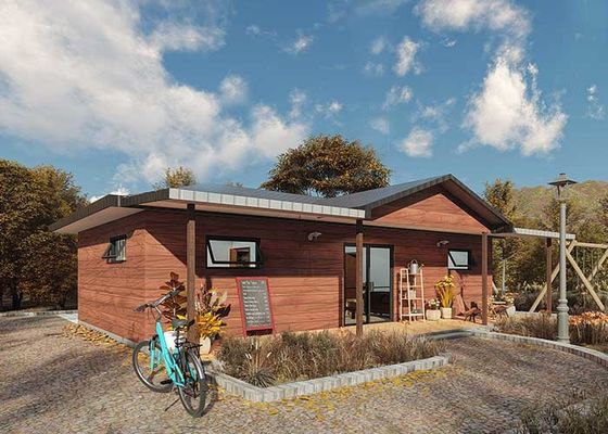 AS/US Estruturas de aço leve Prefabricadas Casas móveis Kit de casa panelizado Kit de casa