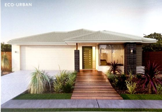 Prefabricated House Light Steel Structure Bungalow With Aluminum Alloy / PVC Window