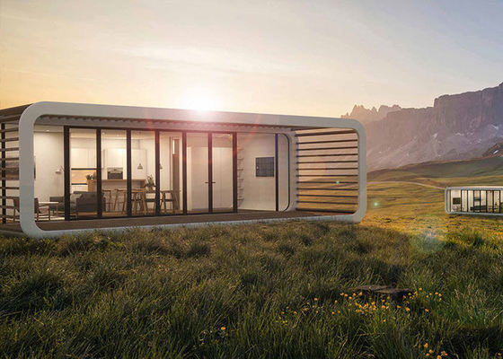 Quadro de aço leve pré-fabricado Bungalows modulares