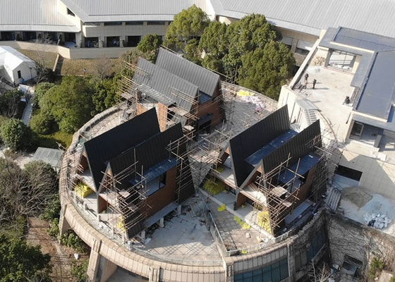 Casa Modular Prefabricada Design de Madeira Resistente a Ciclones Kit Bungalow Casa Construção Rápida