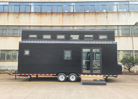 Certificação ICC-ES Modular Casa Prefabricada Pequena Em Rodagens Cider Box Motorhome