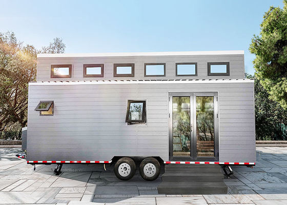 Casa Pequena sobre Rodas Pré-fabricada AS/US Casas Modulares