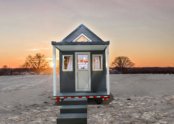 Magic Tiny House On Wheels Custo Casas Prefabricadas Construção de aço Australia Standard