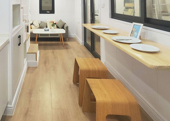 Casa Prefabricada em Roda Com Quarto E Banheiro Pronta Para Envio