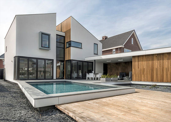 Preço de fábrica Casas modulares pré-fabricadas Estrutura de aço de calibre leve AS/NZS/Standard dos EUA