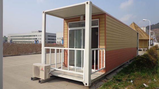 Casas de contêineres pré-fabricadas para transporte marítimo, casas de contêineres modulares multifuncionais