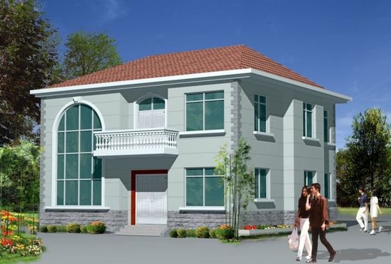 Preço acessível AS4600 Gauge leve de aço Casas modulares emolduradas Casa pré-fabricada para villa moderna