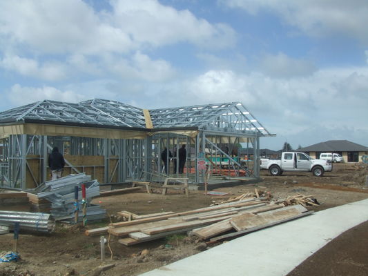 Casa Prefabricada Durável, Profissional de Design de Casas de Estruturas de Aço Leve para a Austrália