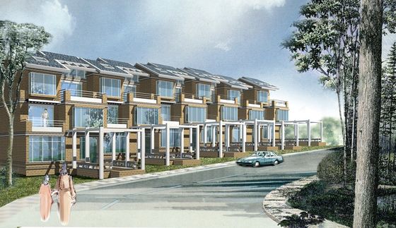 Casas pré-fabricadas de alta qualidade: Casas de aço resistentes a terremotos e villas de praia resistentes ao vento