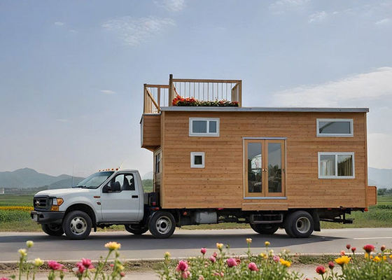 Casa minúscula móvel ideal para investimento em aluguel de curto prazo no Airbnb Orlando Tiny House On Wheels