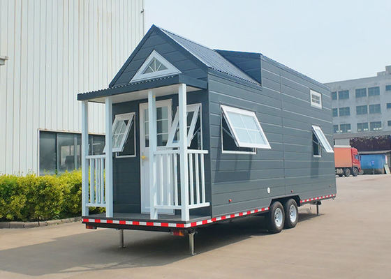 Australian Standard Prefab Tiny House On Wheels Mobile Home Casa de viagem em reboque
