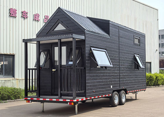 Australia Standard Mobile PrefabricadoCasa Pequena em Rolas Cabine de Trailers Para Jardim Airbinb