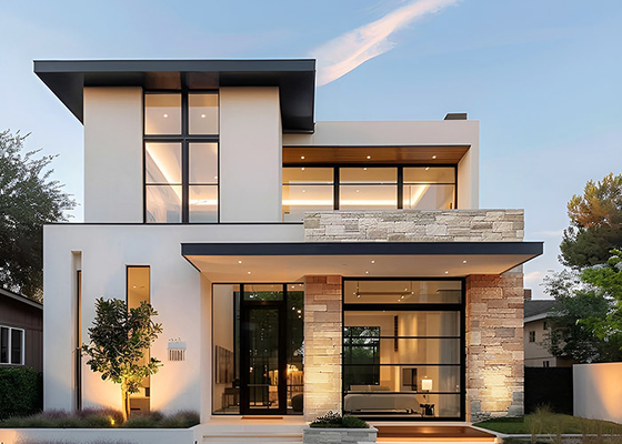 Casas Pré-fabricadas Acessíveis e Elegantes: Vilas de Aço Leve de Luxo Sob o Padrão Australiano