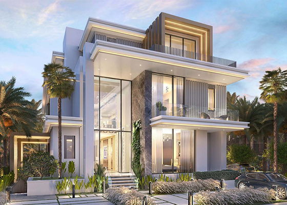 Vilas de Casas Pré-Fabricadas Modernas com Teto Alto | Casa Modular Personalizável e Acessível