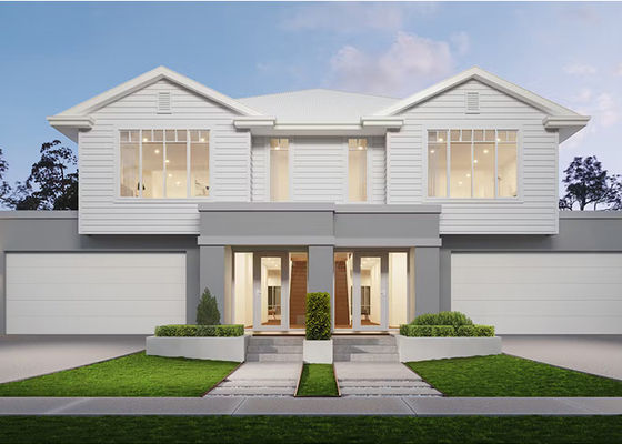 Casa modular pré-fabricada com piscina Vila de luxo pré-fabricada