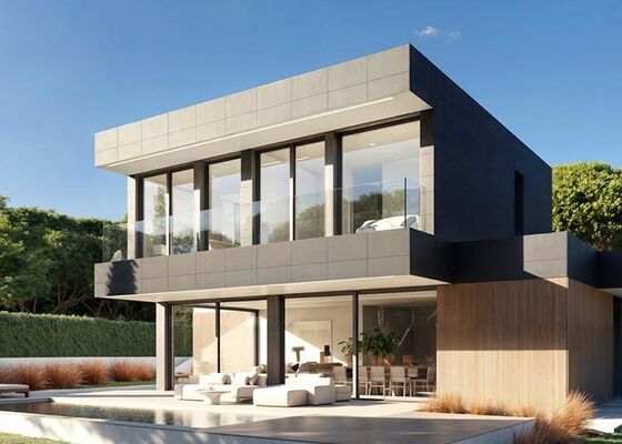 Kits de casas pré-fabricadas de luxo padrão dos EUA | Planos de sistema painelizado espaçosos e personalizáveis