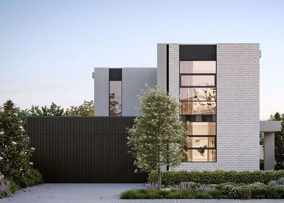 US/AS Standard Casa Unifamiliar Casa Prefabricada Com Casa de Aço Leve