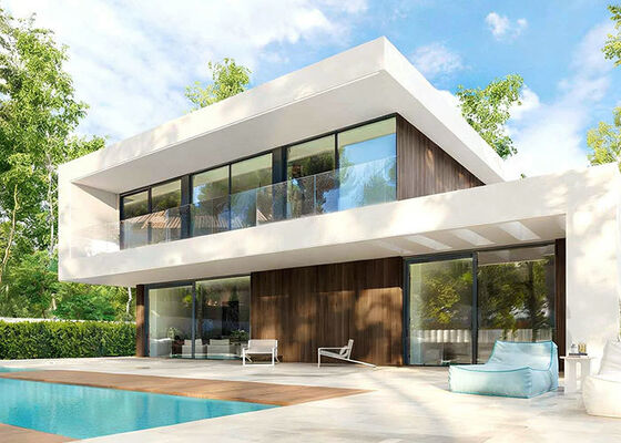 casa pré-fabricada modular padrão AS/US, casa de habitação pré-fabricada