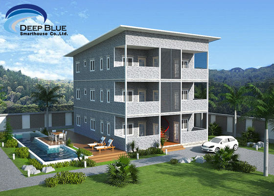 Estrutura de Aço Leve Pré-fabricada para Apartamentos Dormitório SOHO | Edifícios Personalizados à Venda