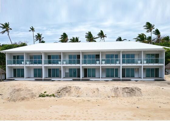 Prefab Modular Boutique Hotel ♪ Casa Bungalow Overwater para Fiji & Pacific Island Mercado
