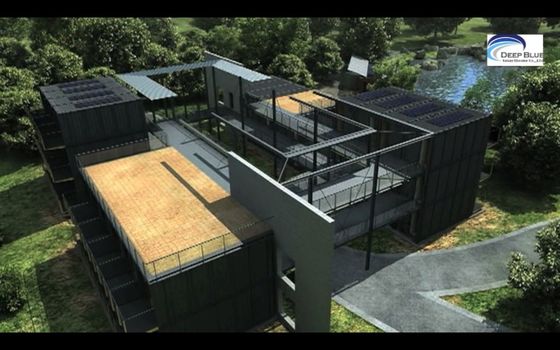 Painel Solar Casas Modulares Prefabricadas Completamente Terminadas Móveis Para Estúdio de Jardim de Escritório