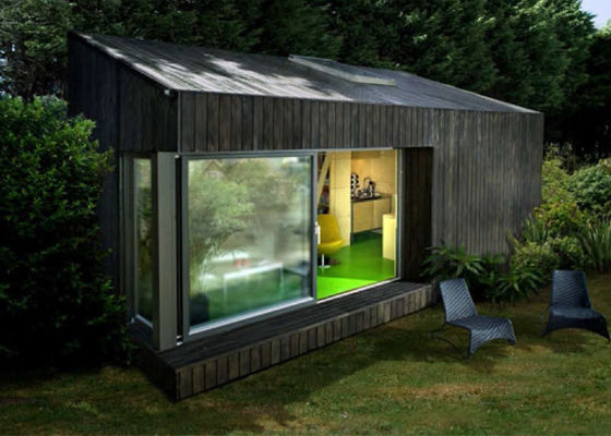 Prefabricado Light Gauge Steel Frame Garden Studio House Padrão ISO