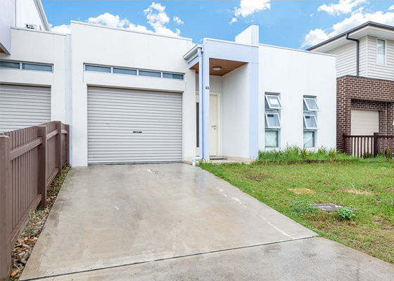 Construção rápida Vila de aço leve Kit de casa integrada Austrália Estrutura de aço padrão Bluescope