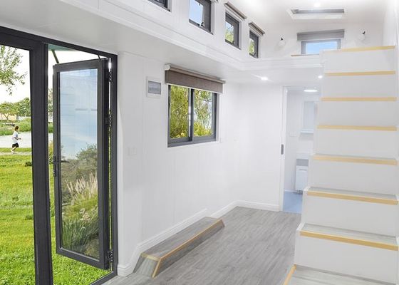 Light Steel Framing System Victorian Tiny House Prefabricated Tiny Homes On Wheels With Bathroom