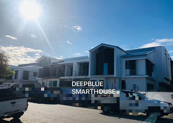 Casa Pré-fabricada Acessível de Aço com Economia de Energia, Casa Modular, Residência Pré-fabricada