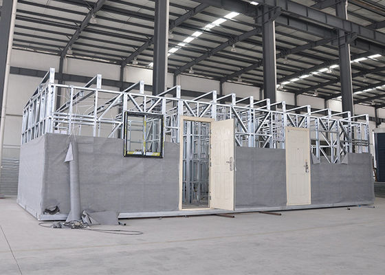 Aço leve Móvel Casas de contêineres modernas Casas pré-fabricadas Casa de uma camada branca