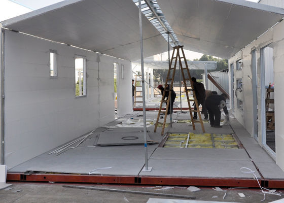 Light Steel Frame Environmentally Friendly Prefab Mobile Homes Quick Assemble Granny Flat