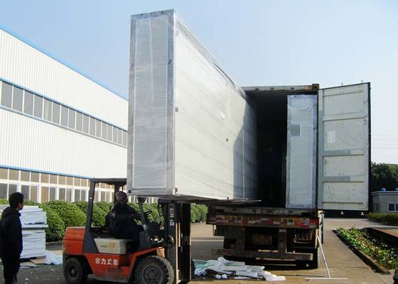 Casas Modulares Modernas com Estrutura Leve de Aço Casas Dobráveis Pré-fabricadas Apartamento para Idosos