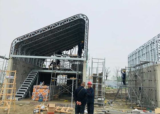 Modern Design Prefab Light Steel House Villa For Holiday Steel Home Kits Resort Hotel Custom House