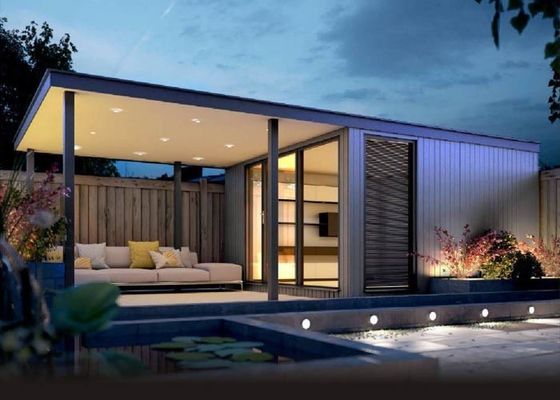 Moderno acentos móveis casa modular de férias / pré-fabricado jardim estúdio para a vida de férias
