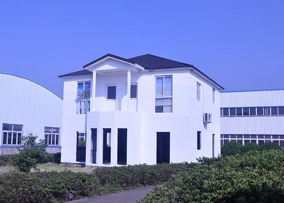 Casas Pré-fabricadas de Estrutura de Aço Leve para Desastres, Kits de Casas Painelizadas para Casas Pré-fabricadas e Vilas