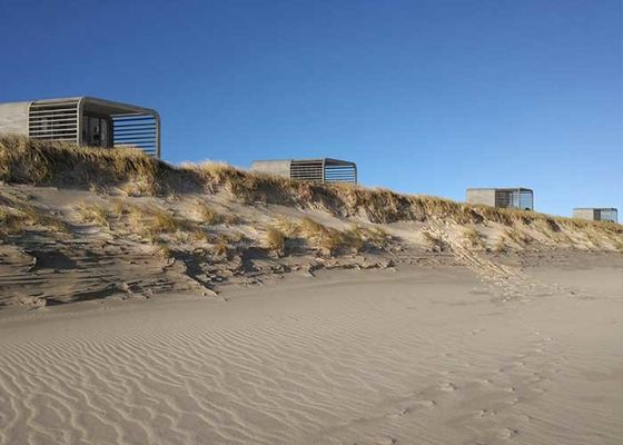 Hawaii Cabin Wooden Bungalow House Luxury Prefab House With Aluminium Sliding Doors