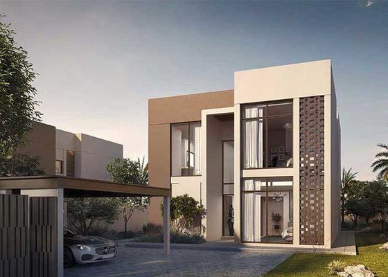 Casas pré-fabricadas de luxo Modernos kits de pré-fabricação de casa de aço leve Quadro Dubai House
