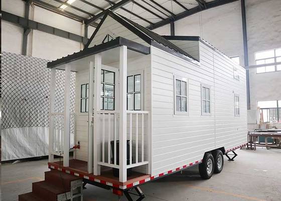 Hot Sale Light Steel Prefabricated Tiny House on Wheels with AU Standard