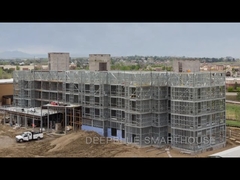 Casas pré-fabricadas ultra-modernas de alta qualidade em estrutura de aço de calibre leve casa pré-fabricada villa de luxo